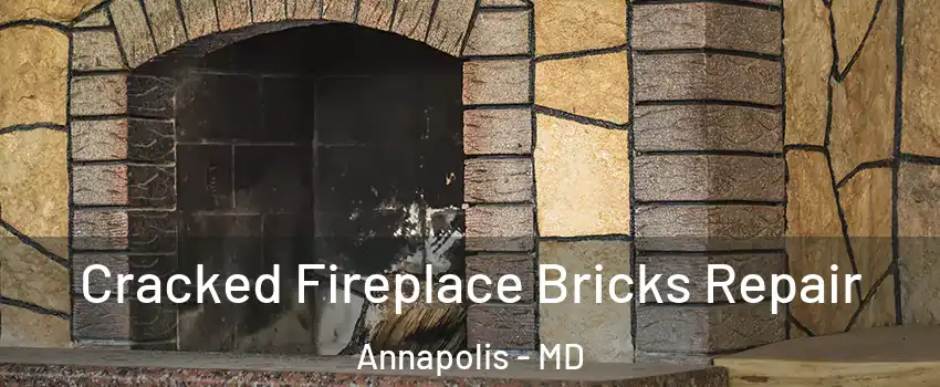  Cracked Fireplace Bricks Repair Annapolis - MD