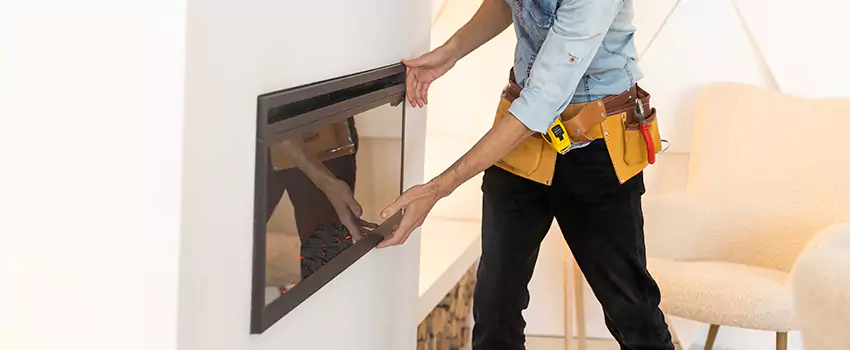 Metal Fireplace Installation in Annapolis, Maryland