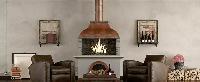 Thelin Hearth Products Providence Pellet Insert Fireplace Installation in Annapolis, MD