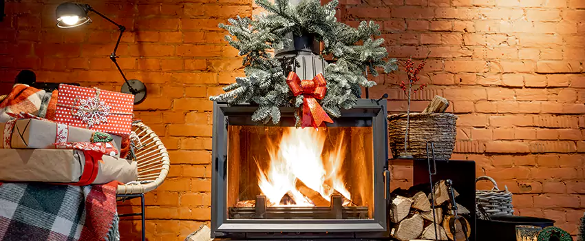 Travis Industries Linear Gas Fireplace Installation in Annapolis, Maryland