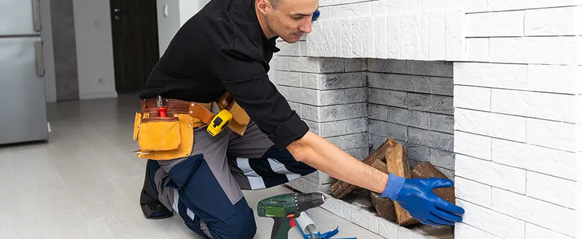 Fireplace Damaged Damper Frame Repair Services in Annapolis, Maryland