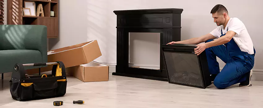 Old Rusted Metal Fireplace Repair And Replacement in Annapolis, MD