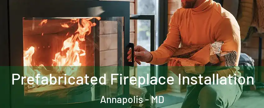  Prefabricated Fireplace Installation Annapolis - MD