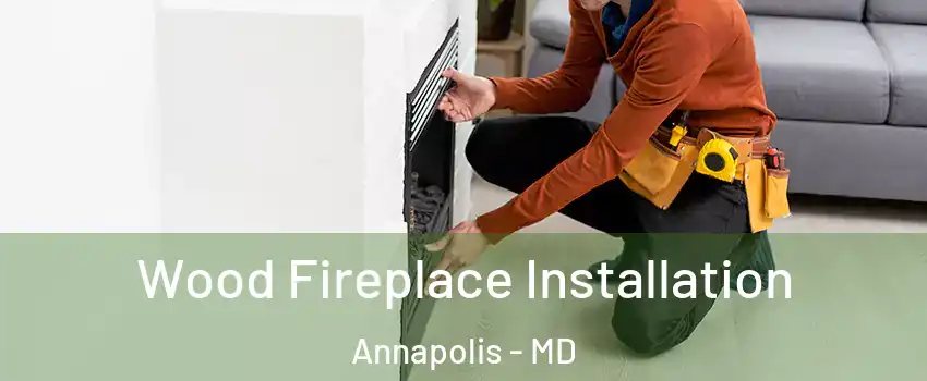  Wood Fireplace Installation Annapolis - MD